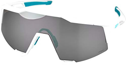 100% GAFAS SPEEDCRAFT - BORA Hans Grohe Team White - HiPER Silver Mirror Lens, Blanco, Estándar