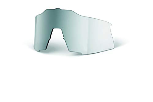 100 Percent SPEEDCRAFT Replacement Lens-Hiper Silver Mirror Lentes DE Repuesto, Hombres, Plateado, Mediano