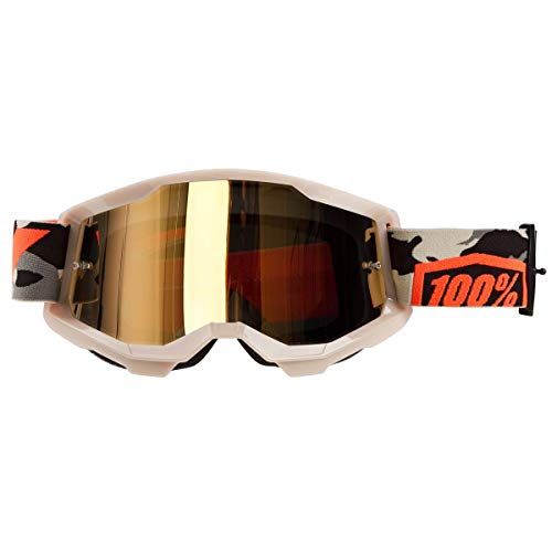 100 Percent STRATA 2 Goggle Kombat - True Gold Lens