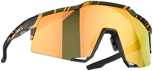 100% SPEEDCRAFT-Peter Sagan LE Metallic Flake-Hiper Gold Mirror Lens, Adultos Unisex, Multicolor, Estandar