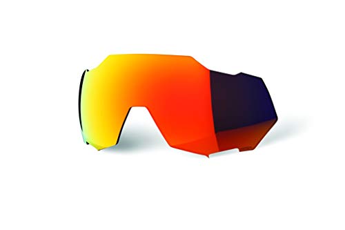 100% Speedtrap vasos – Gafas de ciclismo unisex, espejo rojo