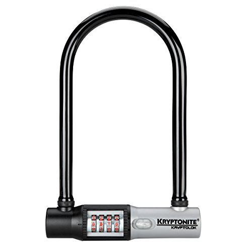 (110415) ANTIRROBO U KRYPTONITE- KRYPTOLOK COMBO STANDARD w/BRACKET (102x203) GRIS