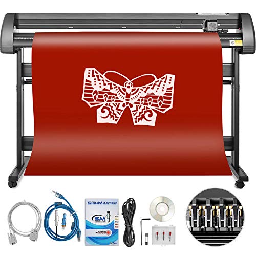 1350mm Ploacute;TER de Corte 53 Pulgadas Maacute;quina de Plotter Ploacute;TER Maacute;quina para Hacer Signo con Escaacute;ner Signmaster Software Cutter Plotter (1350mm)