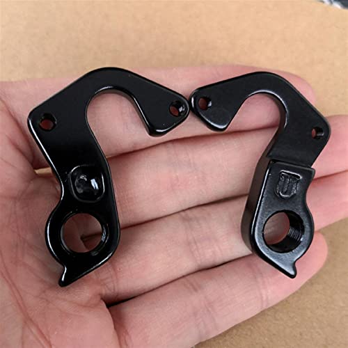 1pc Bicycle Trasero reavalleur Percha para cannondal EKP255 CAAD8 / 12 / X Rebanada rápida Synapse Bad by Boy Hooligan Bike Mech Abandonar Gancho de Cola de Bicicleta (Color : Black)