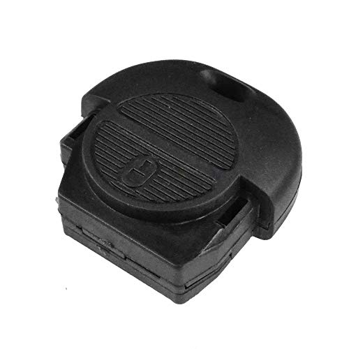 2 botones de repuesto para llave de coche, mando a distancia para Nissan Micra Almera Primera X-Trail Navara Patrol Maxima Vanette Fob Case Kit de reparación de llaves con interruptor