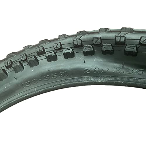 2 Cubiertas Kenda MTB 26x2.35 (58-559) + 2 cámaras de Aire de válvula AV (Moto) / 2 neumáticos Kenda de 26 Pulgadas x 2.35 + 2 cámaras compatibles.