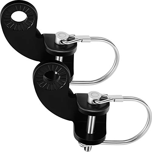 2 Juegos Acopladores de Enganche de Remolques de Bicicleta Adaptador de Fijación de Acoplador de Bicicleta Conector de Repuesto Enganche de Tráiler Bicicleta Compatible con Tráiler Burley