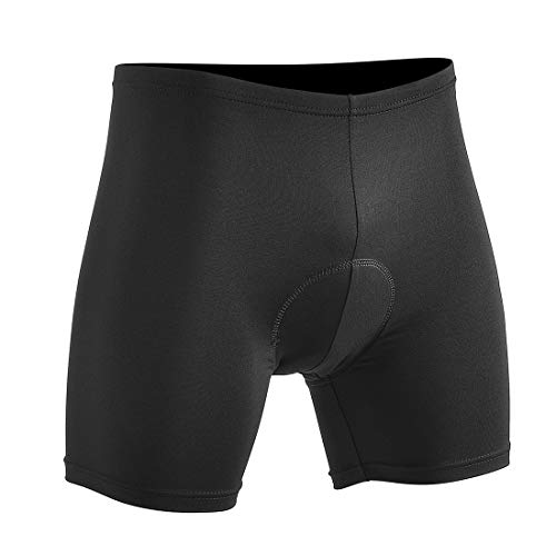 2 piezas 3d culotte Coolmax bicicleta pantalones cortos ropa interior por excelente trabajo Global, color , tamaño small