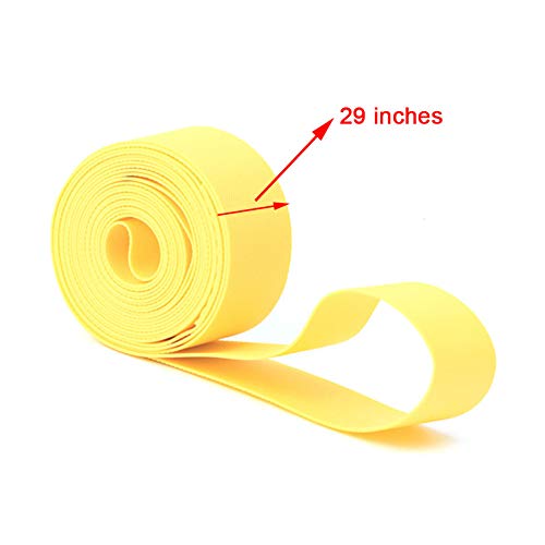 2 Piezas Cinta Antipinchazos, Trpambvia Cinta para Interior de Llantas de Bicicletas Cinta Protector de Llanta de PVC Almohadilla de Neumáticos para Bicicleta de Carretera MTB, 29''x 20 mm