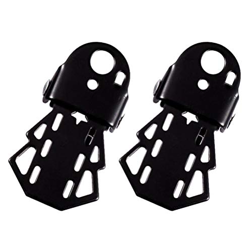 2 unids universal bicicleta acero eje pie pie clavijas bicicleta pedal plegable reposapiés pie clavijas