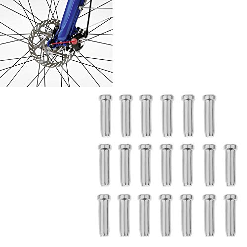20 PCS, terminación de Cable ondulaciones, Caps Bicicleta del Cable del Terminal, Bicicletas aleación Carretera de montaña Freno Consejos Shifter