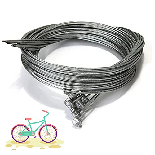 20 Piezas Cable Freno Bicicleta,Cable de Cambio de Cambio de Bicicleta Universal,Set Cable de Freno de Bicicleta,Bicicletas de MTB y Bicicletas de Carretera de Todas Las Marcas