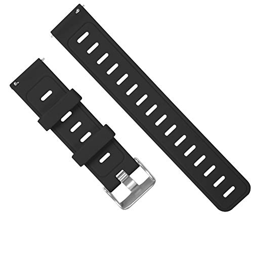 20mm Correa Suave Compatible con Amazfit Bip con Amazfit GTS Banda de Silicona para Smartwatch Reemplazo de Correa Ajustable Pulsera (Nergo)