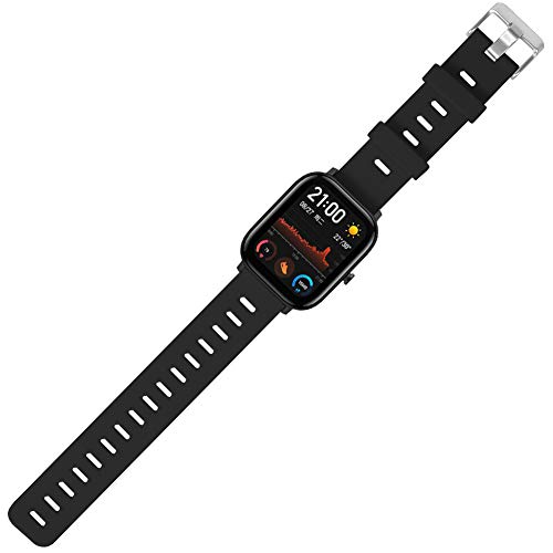 20mm Correa Suave Compatible con Amazfit Bip con Amazfit GTS Banda de Silicona para Smartwatch Reemplazo de Correa Ajustable Pulsera (Nergo)