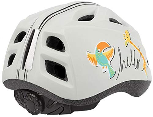 286081 - Casco bicicleta con bidon botellin JIRAFA/L KID PREMIUM