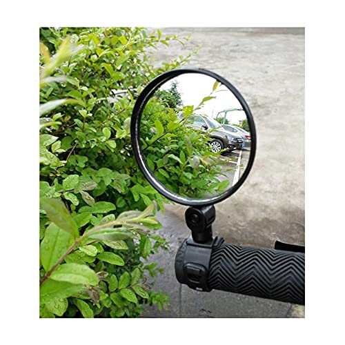 2PCS Espejo para bicicleta,Espejo retrovisor para bicicleta,360 Grados Giran Ajustable Espejo Retrovisor del Manillar, para Bicicleta de Montaña y Carretera.