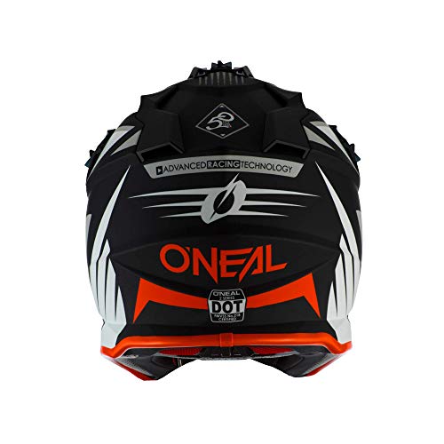 2SRS Helmet SPYDE 2.0 black/white/orange L (59/60cm)
