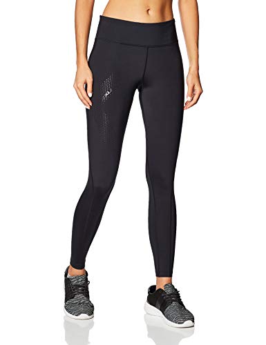 2XU UK Pantalones de compresión Ajustados para Mujer, Mujer, Pantalones de compresión, WA2864b, Logotipo de Color Negro con Lunares, S