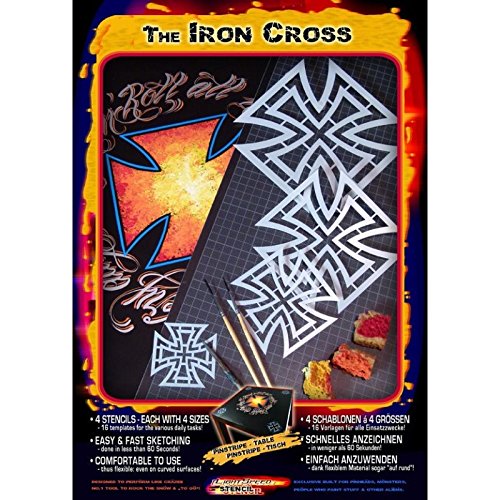 4 estarcidos Light Speed IRON CROSS Harder Steenbeck