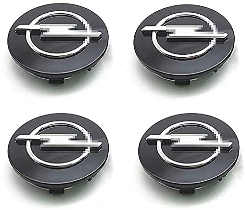 4 Piezas 64mm Tapas De Cubo De Centro De Rueda para Opel Astra H G J Mokka Zafira Corsa, Car Logo Emblem ​Wheel Rim Pegatinas, Cubiertas A Prueba De ​Polvo/óXido/Agua, Dedecorativa Accesorios