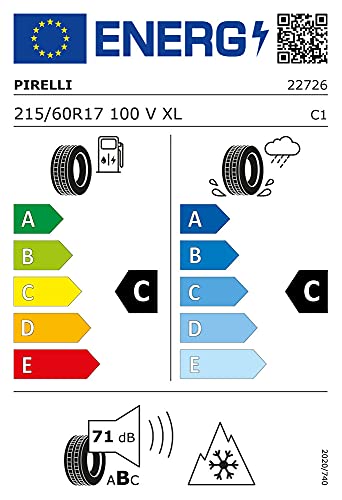 4 ruedas completas de invierno Uteca 7,5 x 17 ET 40 5 x 114,3, color negro, con 215/60 R17 100 V Pirelli Scorpion Winter XL FSL M+S 3PMSF