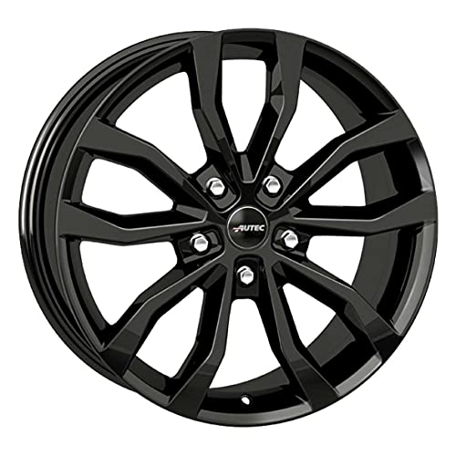4 ruedas completas de invierno Uteca 7,5 x 17 ET 40 5 x 114,3, color negro, con 215/60 R17 100 V Pirelli Scorpion Winter XL FSL M+S 3PMSF