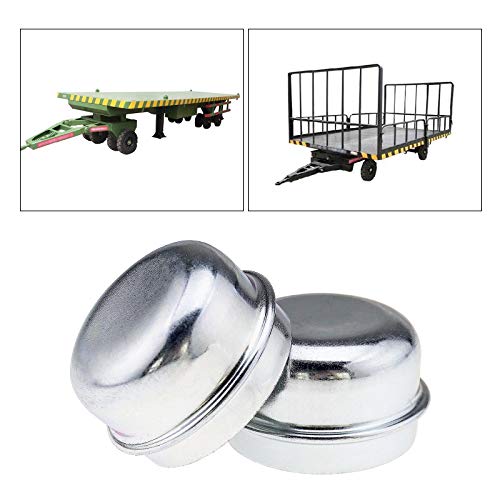 4 tapones de cubo con cojinete de remolque, cubierta antipolvo para uso general de pesca, barco, velero remolque (2 pulgadas)