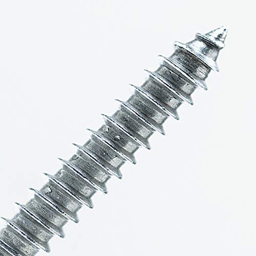 40 Piezas Ganchos de Tornillo en L, Gancho en Ángulo Recto de Acero Galvanizado para Bricolaje Renovación Colgar - 6 cm x 1,8 cm