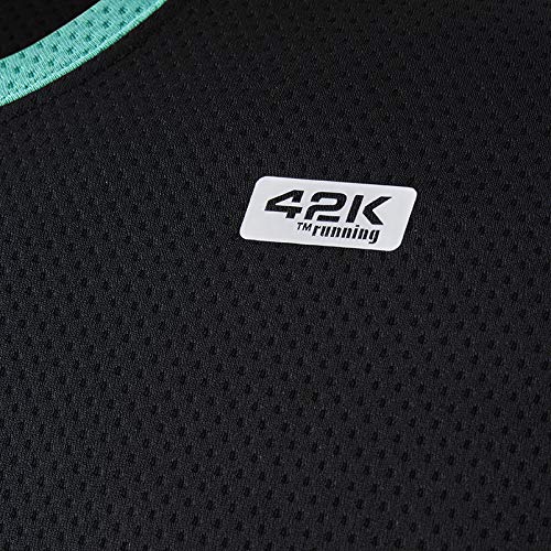 42K Running - Camiseta técnica 42K Zenith Black M