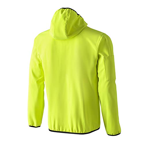 42K RUNNING - Chaqueta técnica 42k SOFTSHELL Amarillo Fluor-Negro XL