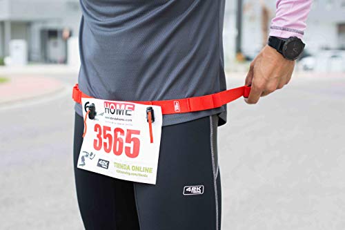 42K Running - Cinturon portadorsal 42K Bib Belt Blue