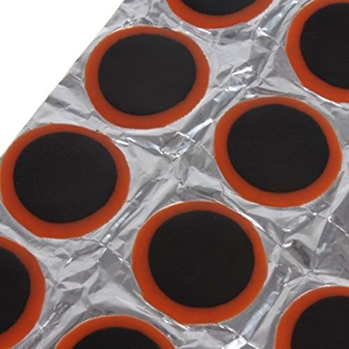 48pcs 25mm Parches De Goma Redondos Para Cámara De Aire Del Neumático De La Bicicleta De La Bici