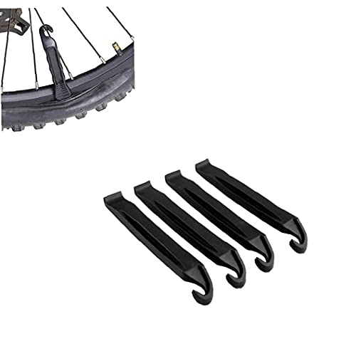 4pcs Bici Palancas De Neumáticos Palanca De Plástico Endurecido Premium Para Reparar El Tubo De Bicicleta Debe Tener Un Kit De Herramientas Para El Ciclista De Carreteras Para El Ciclismo De Los Kits