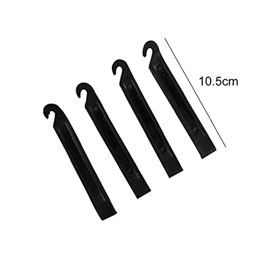 4pcs Bici Palancas De Neumáticos Palanca De Plástico Endurecido Premium Para Reparar El Tubo De Bicicleta Debe Tener Un Kit De Herramientas Para El Ciclista De Carreteras Para El Ciclismo De Los Kits