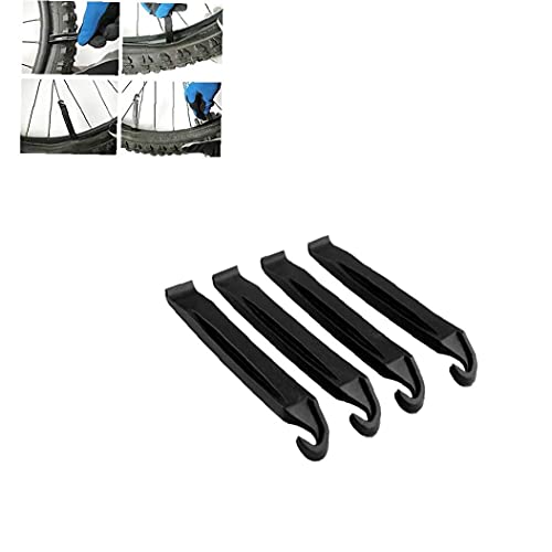 4pcs Bici Palancas De Neumáticos Palanca De Plástico Endurecido Premium Para Reparar El Tubo De Bicicleta Debe Tener Un Kit De Herramientas Para El Ciclista De Carreteras Para El Ciclismo De Los Kits