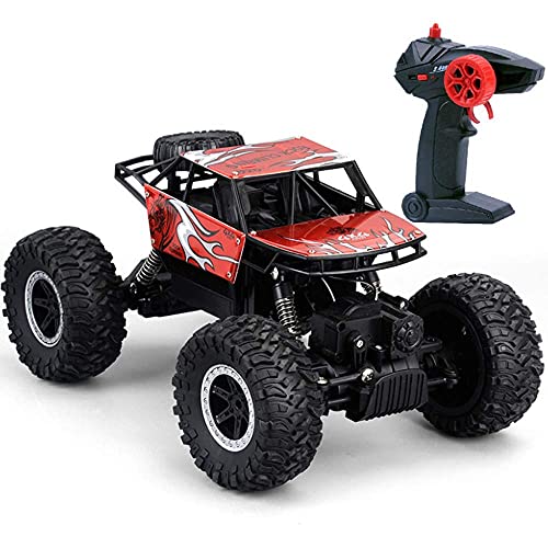 4WD todoterreno Monster Vehículo todoterreno 1/18 Modelo de vehículo RC Camiones eléctricos de control remoto 4x4 RTR Big Foot Drifting Climbing Race Cars 2.4Ghz High Speed ​​Buggy Regalo para niños y