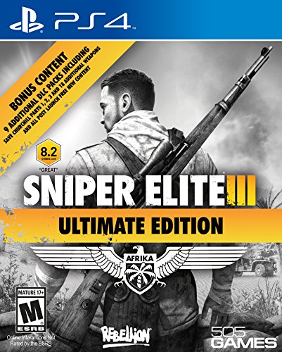 505 Games Sniper Elite III Ultimate Edition, PS4 - Juego (PS4, PlayStation 4, Soporte físico, Shooter, Rebellion Developments Ltd, 3/10/2015, M (Maduro))