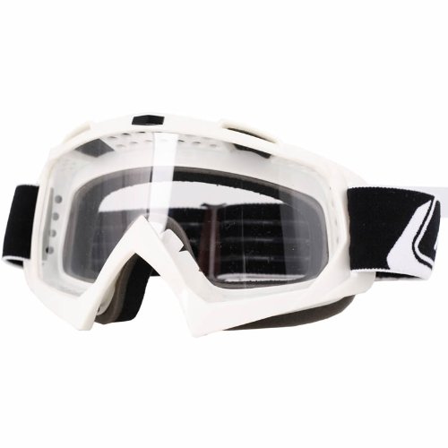 6024B-204 - Oneal Blur B-Flex Plain Motocross Goggles White