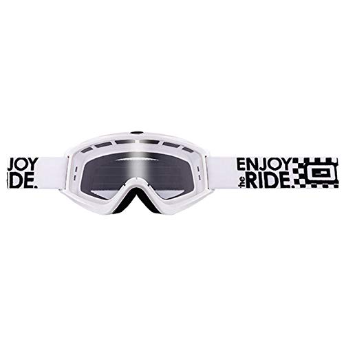 6030-111O - Oneal B-Zero Motocross Goggles White