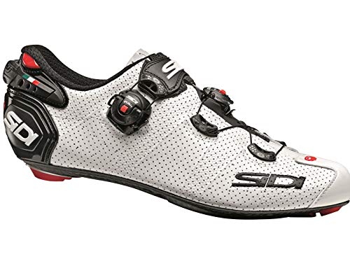 68320VAR - Zapatillas ciclismo bicicleta WIRE 2 CARBON AIR COLOR BLANCO/NEGRO TALLA 40