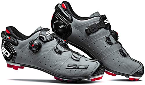 69076VAR - Zapatillas ciclismo bicicleta MTB DRAKO 2 COLOR GRIS/NEGRO TALLA 44