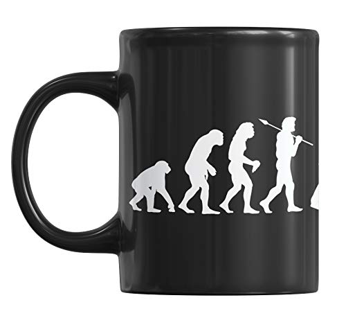 6TN Taza de ciclismo - La evolución del ciclismo - Regalo para ciclista