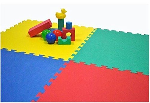 8 x cannons es Suelos Para Niños Y Infantiles EVA Puzzle Colchonetas 60cm x 60cm x12mm Con Reverso Antideslizante, Certificacion Libre De Toxicos