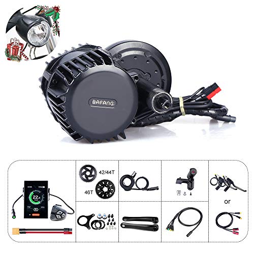 8fun Bafang BBS03 / BBSHD Último Modelo 48V 1000W Ebike Electric Bicycle Motor Mid Drive Electric Bike Kit de conversión