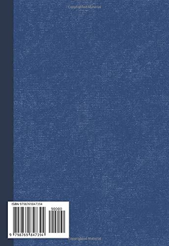 A Lefty Notebook: Small A5 Standard Size, Opens From Left to Right with Left Margin,110 Pages 5.5"x 8"in, 28 Lines , Mesh Pattern, Blue Cover Color.