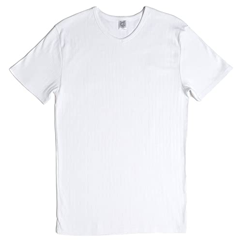 Abanderado Termal Algodón De Invierno Camiseta térmica, Blanco, M para Hombre