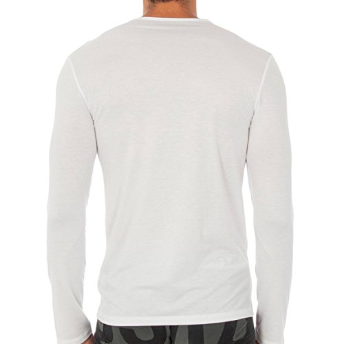 Abanderado Termal Termaltech Camiseta térmica, Blanco (Blanco 001), Large (Tamaño del Fabricante:52) para Hombre