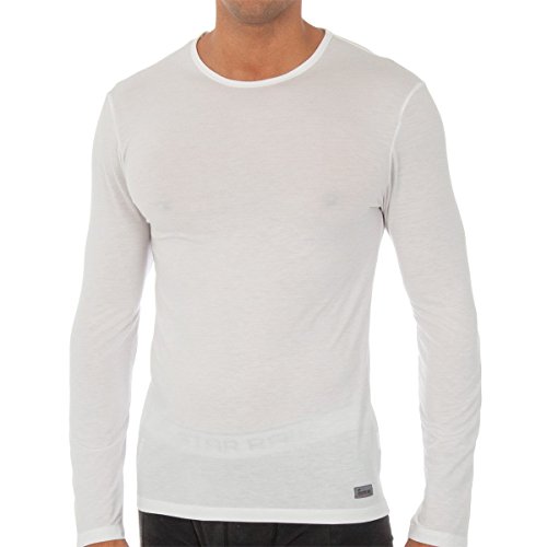 Abanderado Termal Termaltech Camiseta térmica, Blanco (Blanco 001), Medium (Tamaño del Fabricante:48) para Hombre