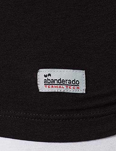 Abanderado Termal Termaltech Camiseta térmica, Negro (Negro 002), Large (Tamaño del Fabricante:52) para Hombre