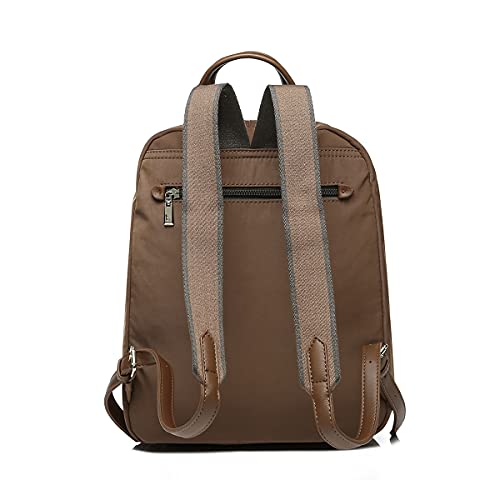 Abbacino mochila de mujer multifuncional 2 en 1 en marrón
